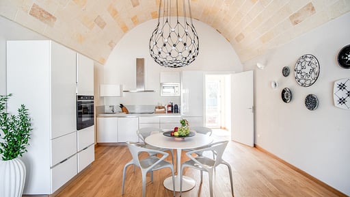 Villa Angelina Dining area