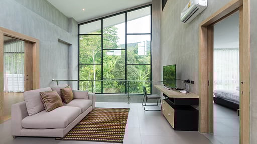 Villa Angle Living room 2