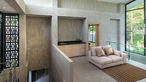 Villa Angle Living room 2