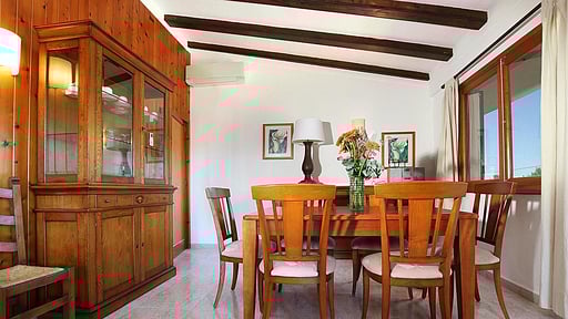 Villa Animeta Dining area