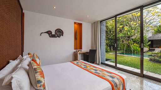 Villa Anjali Orange Slaapkamer 1