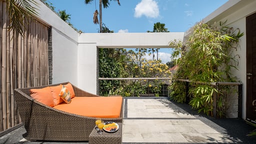 Villa Anjali Orange Terras/Veranda