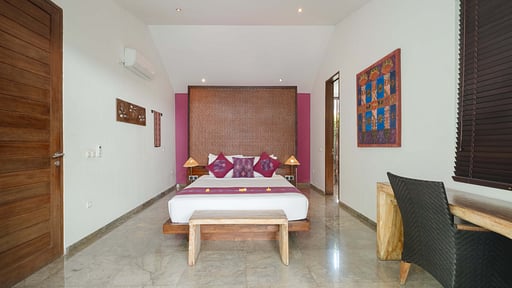 Villa Anjali Purple Bedroom 1