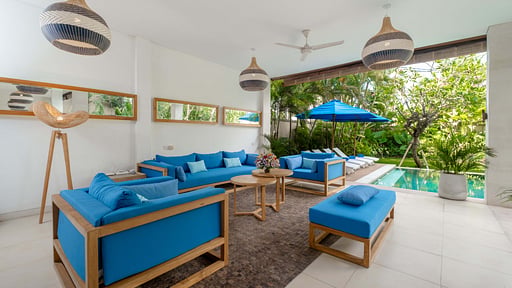 Villa Anjani Sembilan Wohnbereich 1