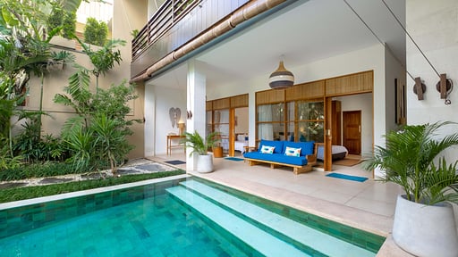 Villa Anjani Sembilan Terrasse/Veranda 1