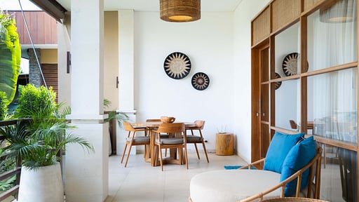 Villa Anjani Sembilan Terrasse/Veranda 1