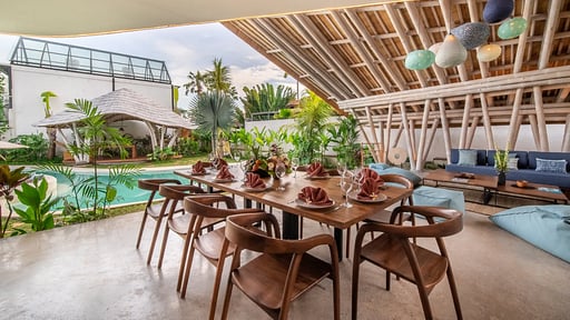 Villa Annabelle Dining area