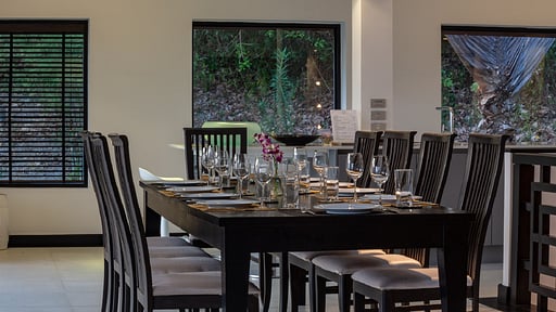 Villa Ansellia Dining area