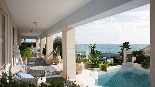 Villa Antares Fontane Bianche Zwembad