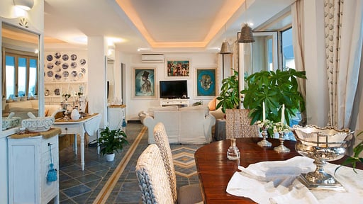 Villa Antares Fontane Bianche Eethoek