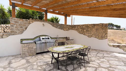 VIlla Anthea BBQ equipment