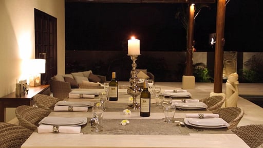 Villa Aparna Dining area