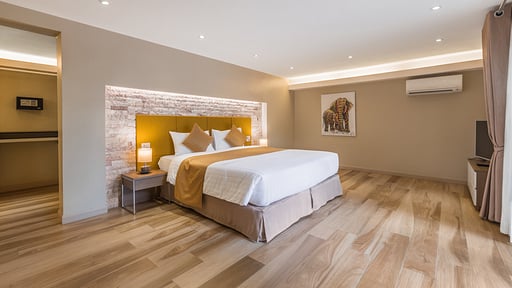 Villa Aperol Schlafzimmer 1