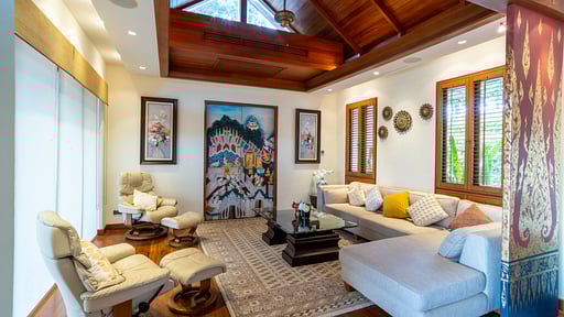 Villa Apsara Phuket Гостиная