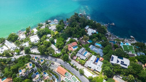 Villa Apsara Phuket Фото с дрона