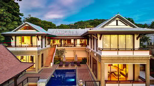 Villa Apsara Phuket Фото с дрона