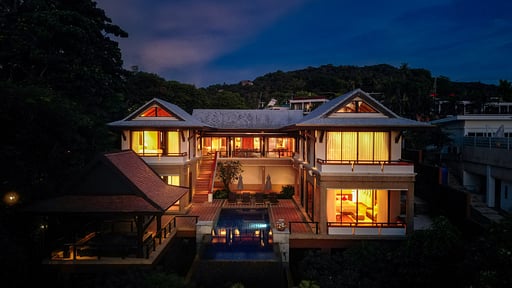 Villa Apsara Phuket Фото с дрона