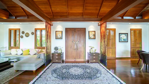 Villa Apsara Phuket Гостиная