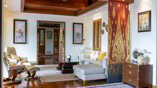 Villa Apsara Phuket Гостиная