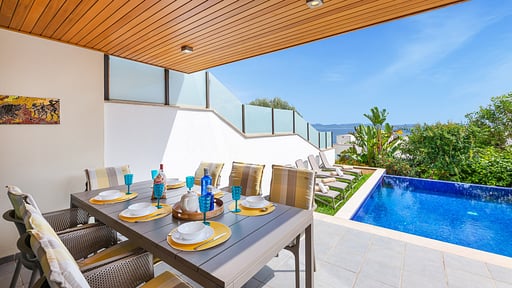 Villa Aqua Zona de comedor