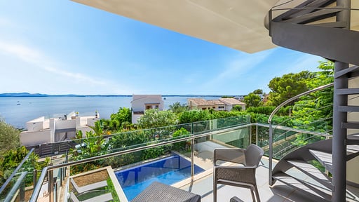 Villa Aqua Terraza/balcón