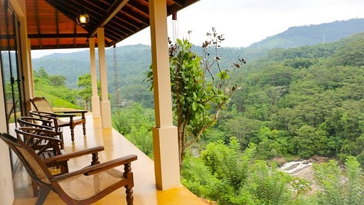 Villa Aqua Dunhinda Terrace/Veranda