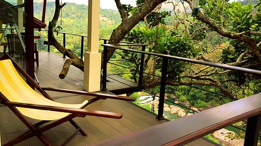 Villa Aqua Dunhinda Terrace/Veranda