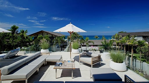Villa Aqua Phuket Rooftop lounge