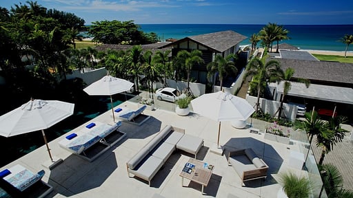 Villa Aqua Phuket Rooftop lounge