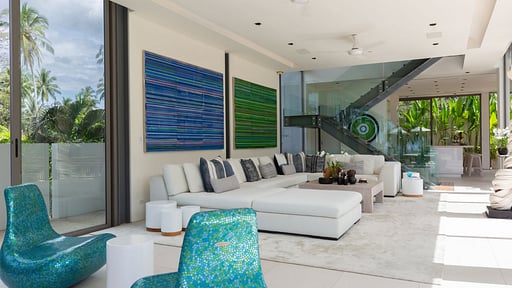 Villa Aqua Phuket Living room 1