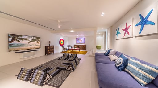 Villa Aqua Phuket Media room