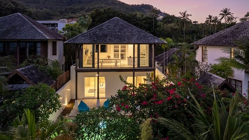 Villa Aqua Vista 02 Фото с дрона