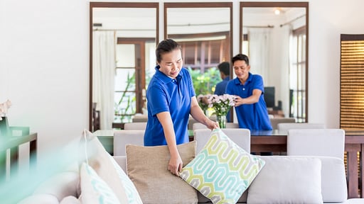 Villa Aqua Vista Villa staff