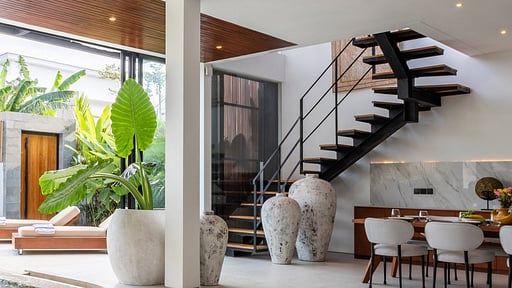 Villa Aquamarine Dining area