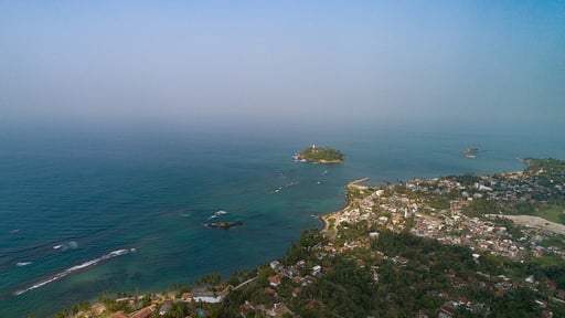 Villa Araliya Фото с дрона