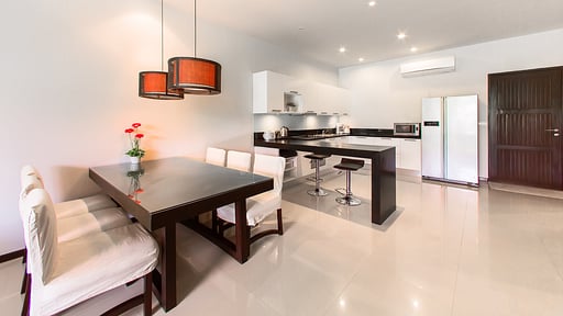 Villa Aramoana Eethoek