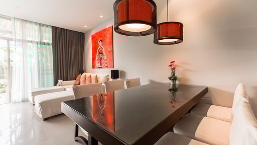 Villa Aramoana Eethoek