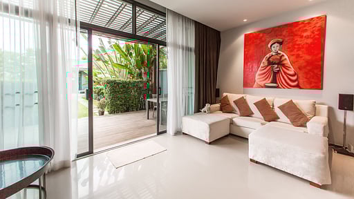 Villa Aramoana Woonkamer