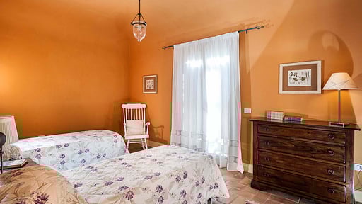 Villa Arangea Camera da letto 2