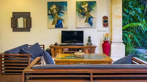 Villa Arjuna Living room