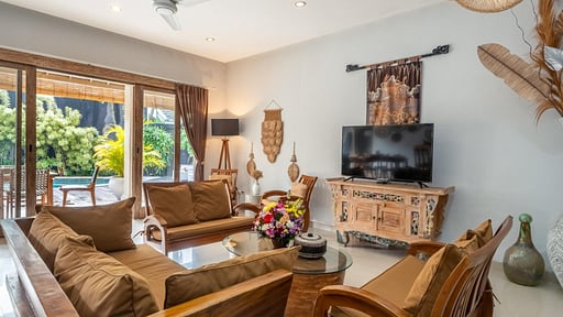 Villa Armani Ananda Complex Living room
