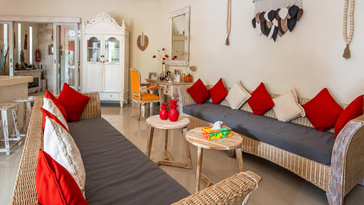Villa Armani Ananda Complex Living room
