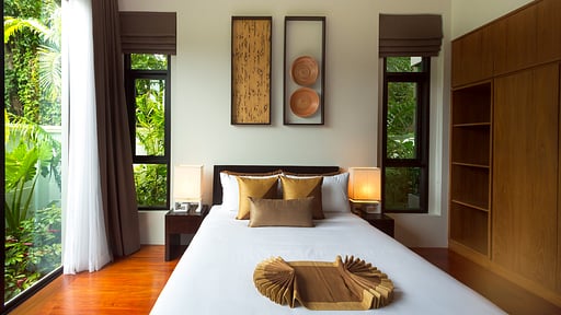 Villa Aroha Camera da letto 1