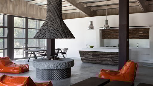 Villa Art Hangar Living room