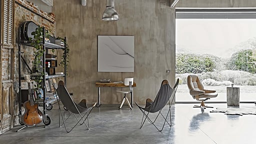 Villa Art Hangar Kitchen