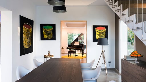 Villa Artemare Dining area