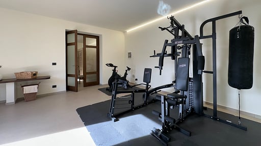 Villa Artemisia Filattiera Fitnessraum
