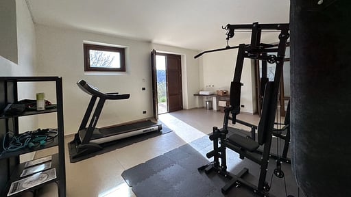 Villa Artemisia Filattiera Fitnessraum