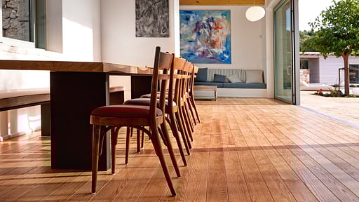 Villa Artistica Dining area