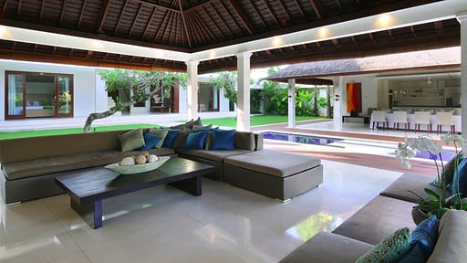 Villa Asante Living room